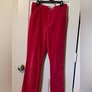 Hot Pink Corduroy Pants